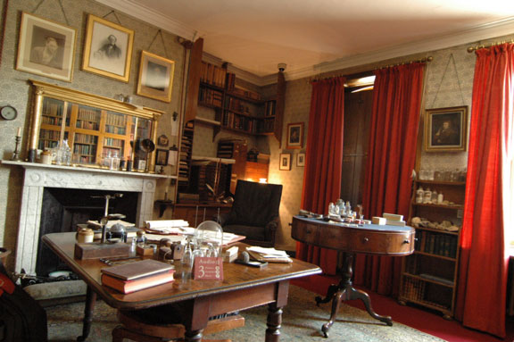 Darwin's "Old Study" in Down House